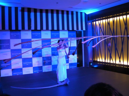 Miyoko Shida Rigolo doing a balance performance
