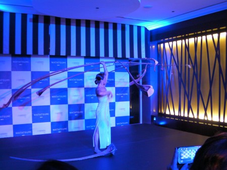 Miyoko Shida Rigolo doing a balance performance
