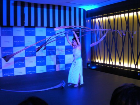 Miyoko Shida Rigolo doing a balance performance