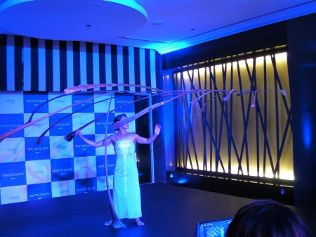 Miyoko Shida Rigolo doing a balance performance