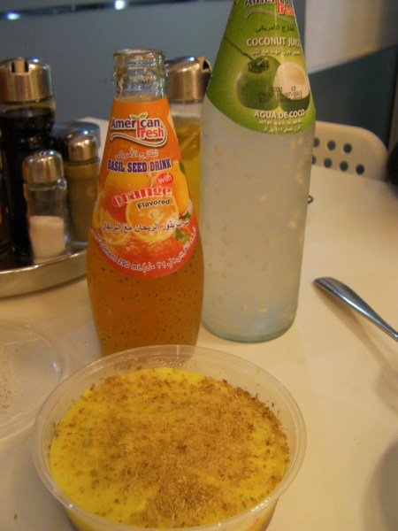 two bottled drinks