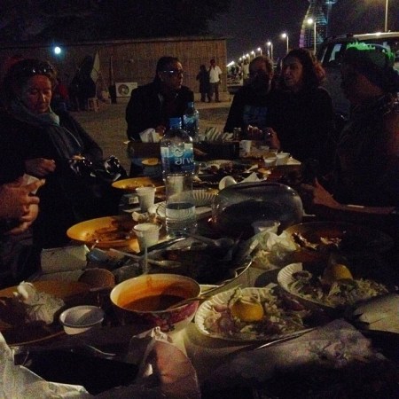 dinner table