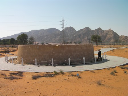 round stone structure