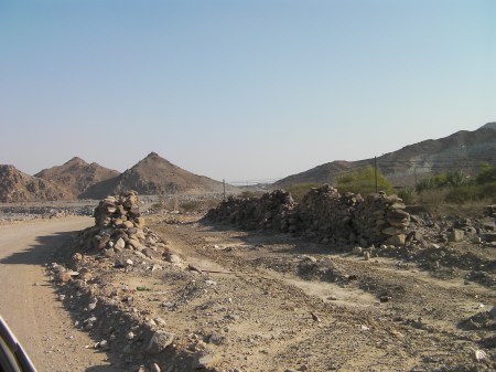 stone ruins of a tobacco drying shed