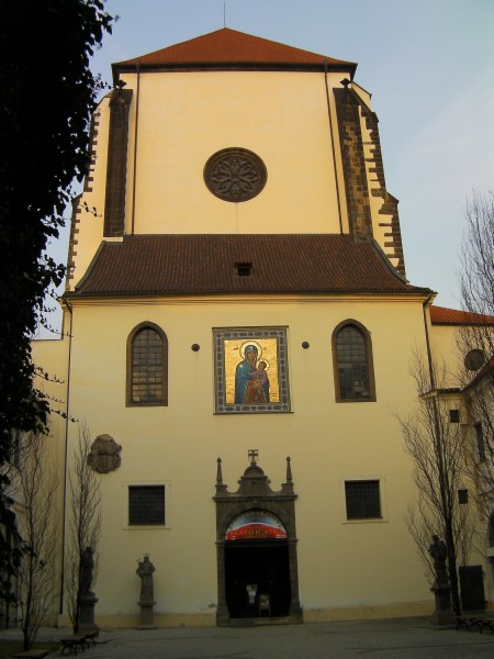 entrance to the church
