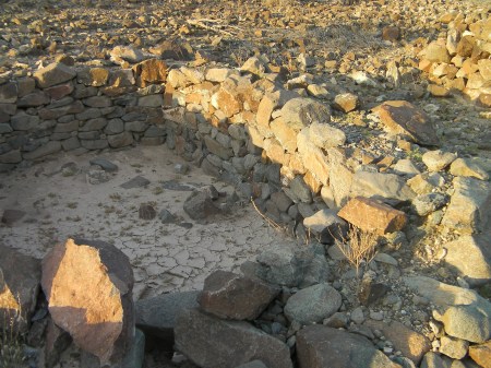 ruins of a stone house