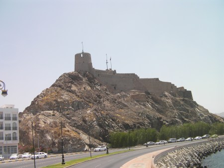 stone fort on top of a hill