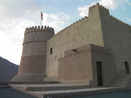 restored old Arab fort