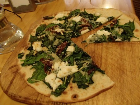 thin crust pizza