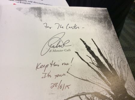 signed title page