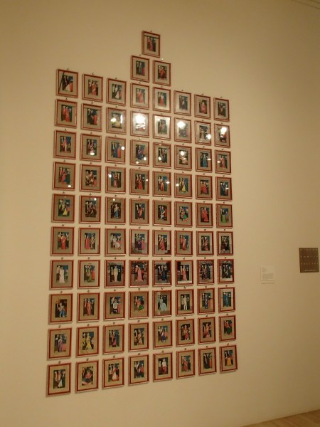 entire display of 83 photos