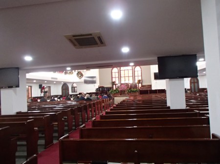 inside of the Grace Church