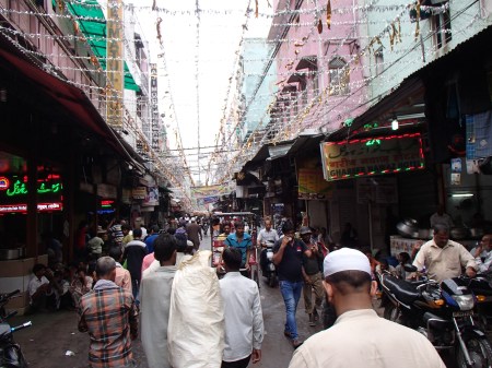 crowded street