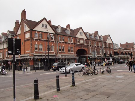 four story brick building