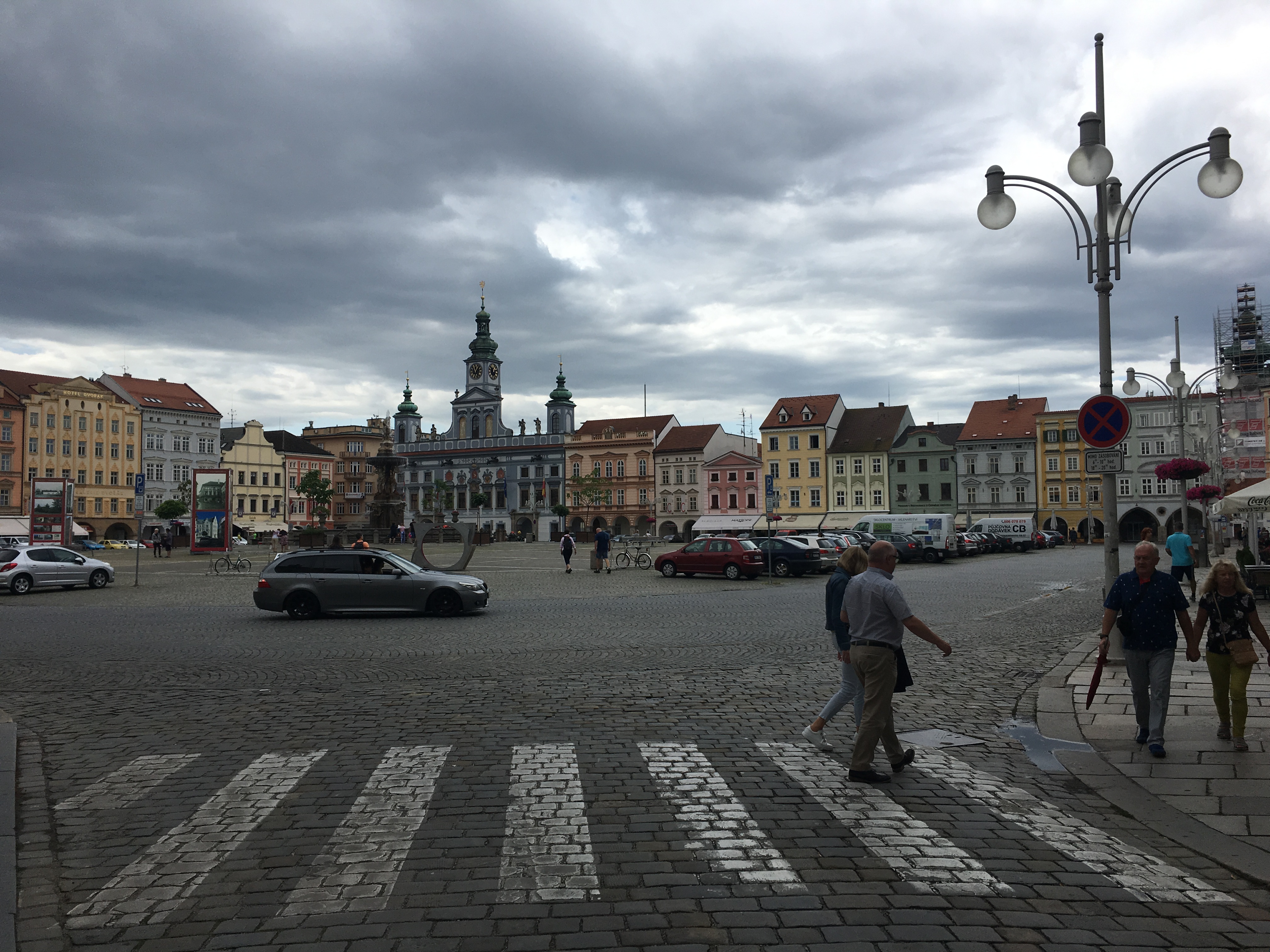 town square