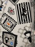 Alice in Wonderland print fabric