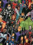 Marvel Avengers print fabric